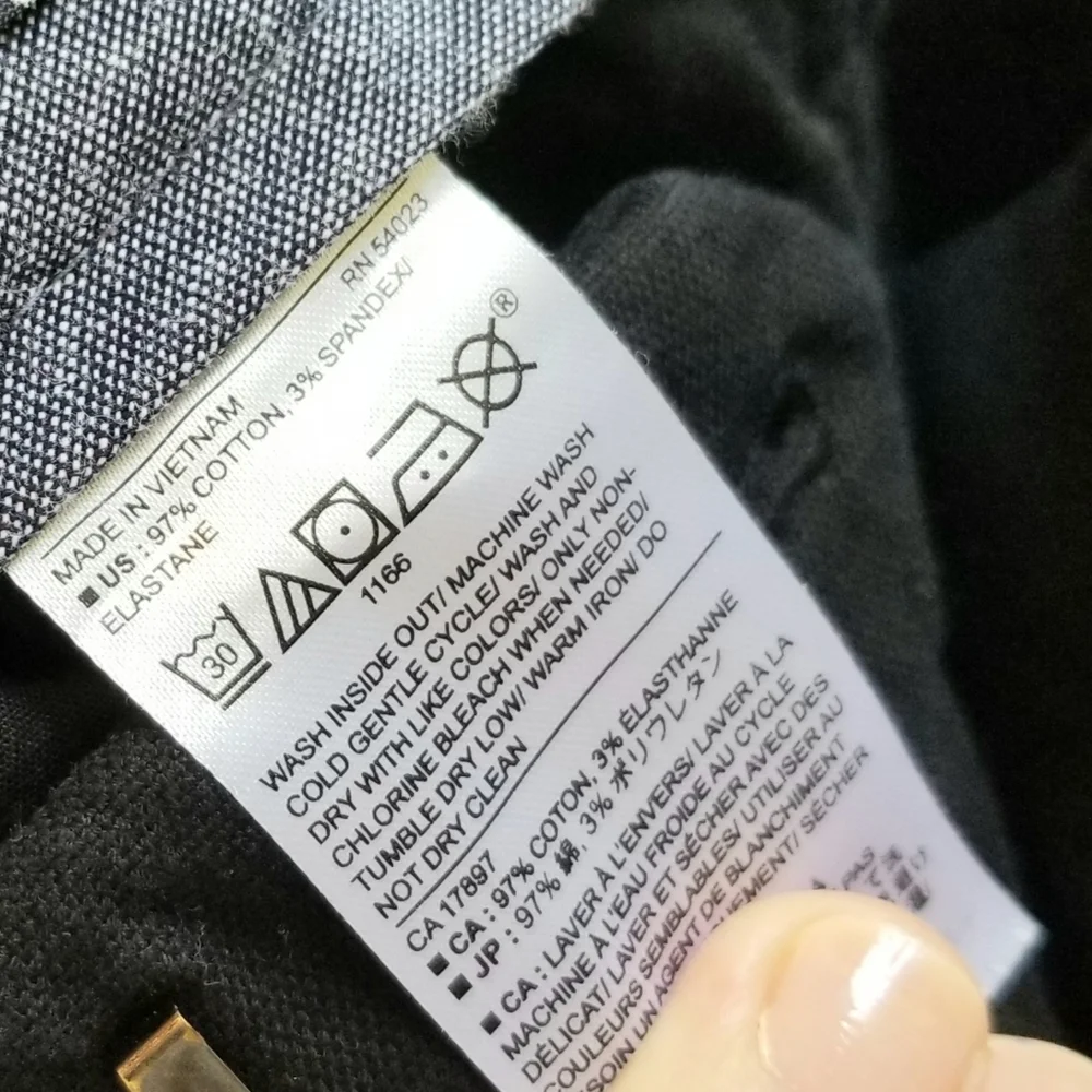 Shorts Banana Republic black cotton